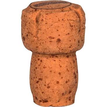 Ластик Brunnen Пробка, 4 х 2 см, коричневый Коричневый - 2